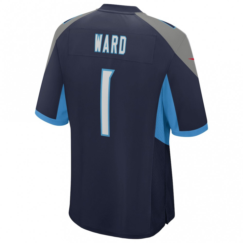 Cameron Ward Tennessee Titans Nike 2025 NFL Draft First Round Pick Alternate Game Jersey - Navy-GridironStore